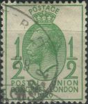 Obrázek k výrobku 33602 - 1924, Anglie, 0157X, Výplatní známka: Král Jiří V. ⊙