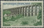 Obrázek k výrobku 33709 - 1960, Francie, 1284, Výplatní známka: Stavby - Hrad ve Fougéres ∗