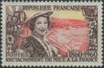 Obrázek k výrobku 33822 - 1960, Francie, 1293, Den poštovní známky ∗∗