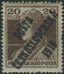Obrázek k výrobku 33858 - 1919, ČSR I, 0111, PČ 1919: Výplatní známka z roku 1917 (parlament) ∗∗