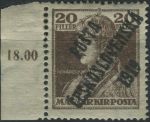 Obrázek k výrobku 33859 - 1919, ČSR I, 0120, PČ 1919: Výplatní známka z roku 1918 (král Karel IV.) ∗∗