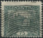 Obrázek k výrobku 33965 - 1919/1920, ČSR I, 018D, Výplatní známka: Hradčany ⊙