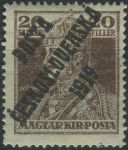 Obrázek k výrobku 34000 - 1919, ČSR I, 0119VV, PČ 1919: Výplatní známka z roku 1918 (král Karel IV.) ∗∗