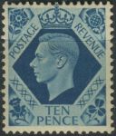 Obrázek k výrobku 34217 - 1939, Anglie, 0209X, Výplatní známka: Král Jiří VI. ∗