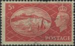 Obrázek k výrobku 34458 - 1951, Anglie, 0251, Výplatní známka: Král Jiří VI. a různá znázornění: HMS \"Victory\" ⊙
