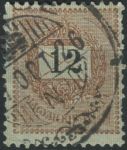 Obrázek k výrobku 34531 - 1890, Maďarsko, 0027BII, Výplatní známka: Dopis s číslicí ⊙