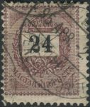 Obrázek k výrobku 34532 - 1888, Maďarsko, 0033B, Výplatní známka: Dopis s číslicí ⊙