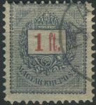 Obrázek k výrobku 34533 - 1888, Maďarsko, 0036B, Výplatní známka: Dopis s číslicí ⊙