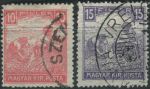 Obrázek k výrobku 34537 - 1888, Maďarsko, 0039A, Výplatní známka: Dopis s číslicí ⊙