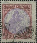 Obrázek k výrobku 34553 - 1923, Maďarsko, 0377, Výplatní známka: Patrona Hungariae ⊙
