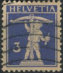 Obrázek k výrobku 34639 - 1909, Švýcarsko, 0111I, Výplatní známka: Tellův chlapec ⊙