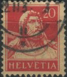 Obrázek k výrobku 34642 - 1930, Švýcarsko, 0204, Výplatní známka: Tellovo poprsí ⊙