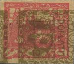 Obrázek k výrobku 34922 - 1918, ČSR I, 0005m, Výplatní známka: Hradčany (∗)