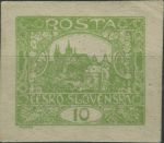 Obrázek k výrobku 34927 - 1919/1920, ČSR I, 0009CVV, Výplatní známka: Hradčany ∗∗
