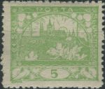 Obrázek k výrobku 34931 - 1919/1920, ČSR I, 0009CVV, Výplatní známka: Hradčany ∗∗