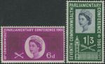 Obrázek k výrobku 34940 - 1961, Anglie, 0349/0350, 7. Parlamentí konference Commonwealthu ∗∗