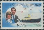 Obrázek k výrobku 34978 - 1981, Nevis, 0060/0065AN, Svatba prince Charlese a lady Diany Spencerové ∗∗
