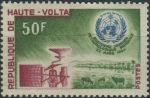 Obrázek k výrobku 35016 - 1962, Horní Volta, 114, Letecká známka: Poštovní úřad ∗∗
