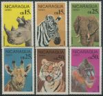 Obrázek k výrobku 35220 - 1985, Nikaragua, 2599/2604, Domácí zvířata: Ptáci ∗∗