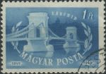 Obrázek k výrobku 35293 - 1949, Maďarsko, 1060A, 100 let řetězového mostu v Budapešti a jeho obnova v roce 1949 ⊙