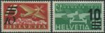 Obrázek k výrobku 35434 - 1932, Švýcarsko, 0256/0258, Letecké známky: Konference o odzbrojení v Ženevě ∗∗