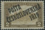 Obrázek k výrobku 35713 - 1919, ČSR I, 0115, PČ 1919: Výplatní známka roku 1917 (parlament) ∗