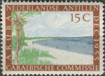 Obrázek k výrobku 35747 - 1959, Nizozemské Antily, 0098, Slavnostní zahájení provozu destilačního zařízení na vodu na Arubě ∗∗