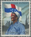 Obrázek k výrobku 35751 - 1959, Nizozemské Antily, 0098, Slavnostní zahájení provozu destilačního zařízení na vodu na Arubě ∗∗