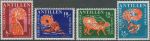 Obrázek k výrobku 35761 - 1964, Nizozemské Antily, 0141/0144, Příplatkové známky pro mládež: Květiny ∗∗
