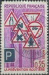 Obrázek k výrobku 35874 - 1968, Francie, 1609, 50 let Poštovní šekové služby ⊙