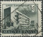 Obrázek k výrobku 35911 - 1952, Maďarsko, 1239, Letecká známka: Domácí ptactvo - Plegadis falcinellus ⊙