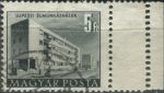 Obrázek k výrobku 35912 - 1952, Maďarsko, 1242, Výplatní známka: Stavby pětiletého plánu - Domy pro pracující v Ujpesti ⊙