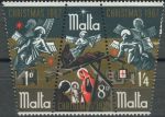 Obrázek k výrobku 35930 - 1967, Malta, 0360/0363, 15. Mezinárodní kongres dějin architektury na Maltě ∗∗