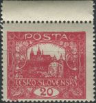 Obrázek k výrobku 36037 - 1919/1920, ČSR I, 0009CVV, Výplatní známka: Hradčany ∗∗