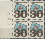 Obrázek k výrobku 36151 - 1974, ČSR II, 2111dlt, Výplatní známka: Poštovní emblémy - Dopis ∗∗ ⊞ o L