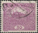 Obrázek k výrobku 36243 - 1919/1920, ČSR I, 013BVV, Výplatní známka: Hradčany ⊙