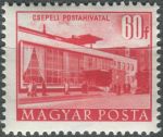 Obrázek k výrobku 36259 - 1953, Maďarsko, 1310, Výplatní známka: Stavby pětiletého plánu - Nová nemocnice v Budapešti ∗∗