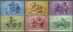 Obrázek k výrobku 36288 - 1954, Maďarsko, 1354/1363, Letecké známky: Hmyz ∗∗