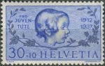 Obrázek k výrobku 36319 - 1938, Švýcarsko, 0320, Letecká známka: Letecká poštovní známka ∗∗ P H