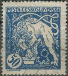 Obrázek k výrobku 36539 - 1919, ČSR I, 0028BVV, Výplatní známka: Legionářské - 1. výročí vzniku ČSR ⊙