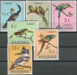 Obrázek k výrobku 36589 - 1965, Panama, 0844/0849, Ptáci ∗∗