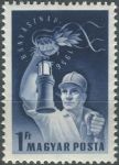 Obrázek k výrobku 36635 - 1955, Maďarsko, 1450, Den poštovní známky: Béla Bartók (1881-1945), skladatel ∗∗