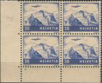 Obrázek k výrobku 36779 - 1941, Švýcarsko, 0387, Letecká známka: Letadlo nad krajinou ∗∗ ⊞