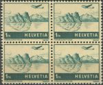 Obrázek k výrobku 36783 - 1941, Švýcarsko, 0390, Letecká známka: Letadlo nad krajinou - Alpstein ∗∗ ⊞
