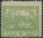 Obrázek k výrobku 36862 - 1918, ČSR I, 0003DVV, Výplatní známka: Hradčany ∗