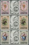 Obrázek k výrobku 36879 - 1981, Lesotho, 0344/0346A, Svatba Prince Charlese a Lady Diany Spencerové (I) ∗∗
