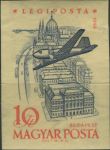 Obrázek k výrobku 37182 - 1958, Maďarsko, 1568B, Letecká známka: Letadla nad pamětihodnostmi - Náměstí Hrdinů v Budapešti ∗∗