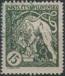 Obrázek k výrobku 37286 - 1919, ČSR I, 0027BqVV, Výplatní známky: Legionářské - 1. výročí vzniku ČSR ∗∗