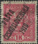 Obrázek k výrobku 37296 - 1919, ČSR I, 0032BVV, Výplatní známka: Legionářské - 1. výročí vzniku ČSR ⊙