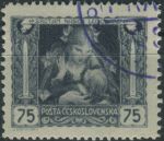 Obrázek k výrobku 37333 - 1919, ČSR I, 0030Bq, Výplatní známky: Legionářské - 1. výročí vzniku ČSR ∗∗